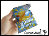 Fizzy Duck - Place Duck in Water and Watch it Fizz and Dissolve to Reveal a Surprise Mini Duck - Add Water Blind Bag Toy Fun Science Expanding Novelty Magic