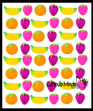 Fruit Soft Fluff- Creamy Doh Filled Squeeze Stress Balls  -  Sensory, Stress, Fidget Toy