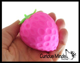 Fruit Soft Fluff- Creamy Doh Filled Squeeze Stress Balls  -  Sensory, Stress, Fidget Toy