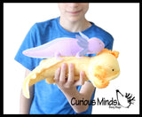 Jumbo Grow an Axolotl in Water - Add Water and it Grows - Critter Toy
