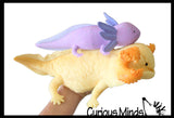 Jumbo Grow an Axolotl in Water - Add Water and it Grows - Critter Toy