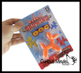 NEW - Grow a Balloon Dog Animal in Water - Add Water and it Grows Toy Fun Science Expanding Novelty Magic Absorbent Polymer Toy