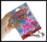 NEW - Grow a Balloon Dog Animal in Water - Add Water and it Grows Toy Fun Science Expanding Novelty Magic Absorbent Polymer Toy