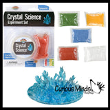 NEW - Grow a Crystal in Water - Toy Fun Science Experiment Craft Novelty Magic Absorbent Polymer Toy Gift