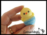 Grow a Easter Figure in Water - Add Water and it Grows - Critter Toy - Soak in Water and It Expands Bunny Carrot Egg Chick