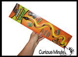 Jumbo Grow a Snake in Water - Add Water and it Grows - Critter Toy Add Water and it Grows up to 24" - Reptile Lover Gift - Fun Critter Toy
