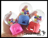 NEW - Cute Gumball Machine Eraser - Base is Also an Eraser Gum