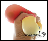 NEW - Mushroom Squishy Squeeze Stress Ball Soft Doh Filling - Like Shaving Cream - Sensory, Fidget Toy