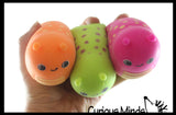 NEW - Slug Squishy Squeeze Stress Ball Soft Doh Filling - Like Shaving Cream - Sensory, Fidget Toy