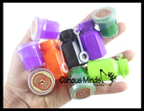 Halloween 48 Piece Small Toy Set - Mini Bubbles, Witches Potion Putty - Trick or Treat (4 Dozen)