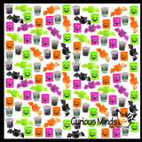 Halloween 144 Piece Small Toy Set - Sticky Bats, Witches Potion Slime, and Spring Coils - Trick or Treat (12 Dozen)
