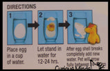 Hatch and Grow a Unicorn Egg in Water - Add Water and it Grows - Girl Critter Toy Bath - Soak in Water and It Expands