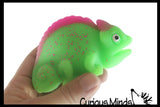 Colorful Scented Soft Wiggly Reptiles Animals - Mochi Floppy and Squishy Fidget