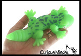 Colorful Scented Soft Wiggly Reptiles Animals - Mochi Floppy and Squishy Fidget