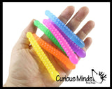 Gummy Worm Squishy Fidget Stretchy Strings - Cute Party Favor - Fake Food Candy Fidget