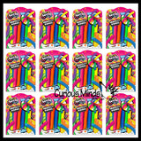 Gummy Worm Squishy Fidget Stretchy Strings - Cute Party Favor - Fake Food Candy Fidget