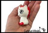 Quick Grow a Stress Ball Animal Unicorn and Dragon - Soak in Water to Expand - Squishy Foam Sensory Squeeze Balls