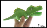 Sand Filled Squishy Colorful Dinosaur - Moldable Sensory, Stress, Squeeze Fidget Toy ADHD Special Needs Soothing Dino