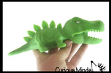 Sand Filled Squishy Colorful Dinosaur - Moldable Sensory, Stress, Squeeze Fidget Toy ADHD Special Needs Soothing Dino