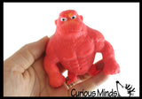 Boxed Sand Filled Stretchy Smash Gorilla Animals - Kong Ape Lover Sensory Fidget Toy Weighted