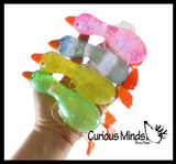 NEW - Large Duck Sugar Ball - Thick Glue/Gel Syrup Molasses Stretch Ball - Ultra Squishy and Moldable Slow Rise Relaxing Sensory Fidget Stress Toy Easter Goose