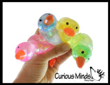NEW - Large Duck Sugar Ball - Thick Glue/Gel Syrup Molasses Stretch Ball - Ultra Squishy and Moldable Slow Rise Relaxing Sensory Fidget Stress Toy Easter Goose