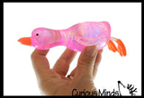 NEW - Large Duck Sugar Ball - Thick Glue/Gel Syrup Molasses Stretch Ball - Ultra Squishy and Moldable Slow Rise Relaxing Sensory Fidget Stress Toy Easter Goose