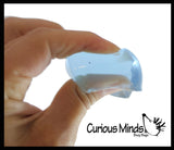 Gelatin Ice Cube Squishy Fidget Toy - Thick Gel Wiggly and Jiggly Gummy