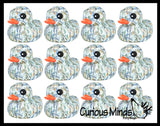 Jumbo Money Cash Pattern Rubber Ducks - Rubber Duckies - Cute Novelty Prize Reward Giveaway
