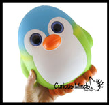 JUMBO Penguin Squishy Slow Rise Foam Pet Animal Toy -  Scented Sensory, Stress, Fidget Toy Cute