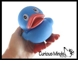 NEW - Jumbo Standing on Feet Rubber Ducks - Rubber Duckies - Cute Novelty Prize Reward Giveaway