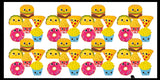 NEW - Fast Food Squishy Squeeze Stress Ball Soft Doh Filling - Like Shaving Cream - Sensory, Fidget Toy Junk Food