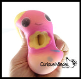 NEW - Fast Food Squishy Squeeze Stress Ball Soft Doh Filling - Like Shaving Cream - Sensory, Fidget Toy Junk Food