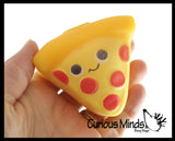NEW - Fast Food Squishy Squeeze Stress Ball Soft Doh Filling - Like Shaving Cream - Sensory, Fidget Toy Junk Food