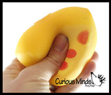 NEW - Fast Food Squishy Squeeze Stress Ball Soft Doh Filling - Like Shaving Cream - Sensory, Fidget Toy Junk Food