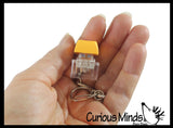 Keyboard Key Fidget Clicker Toy - Key Cap Click on Keychain