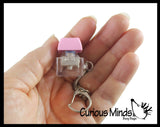 Keyboard Key Fidget Clicker Toy - Key Cap Click on Keychain