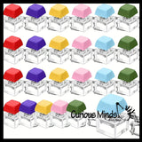 Keyboard Key Fidget Clicker Toy - Key Cap Click on Keychain
