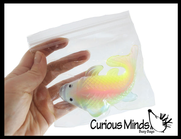 Taba Koi Fish Super Sticky Fidget Toys - Fun Squishy Sensory Toy BULK