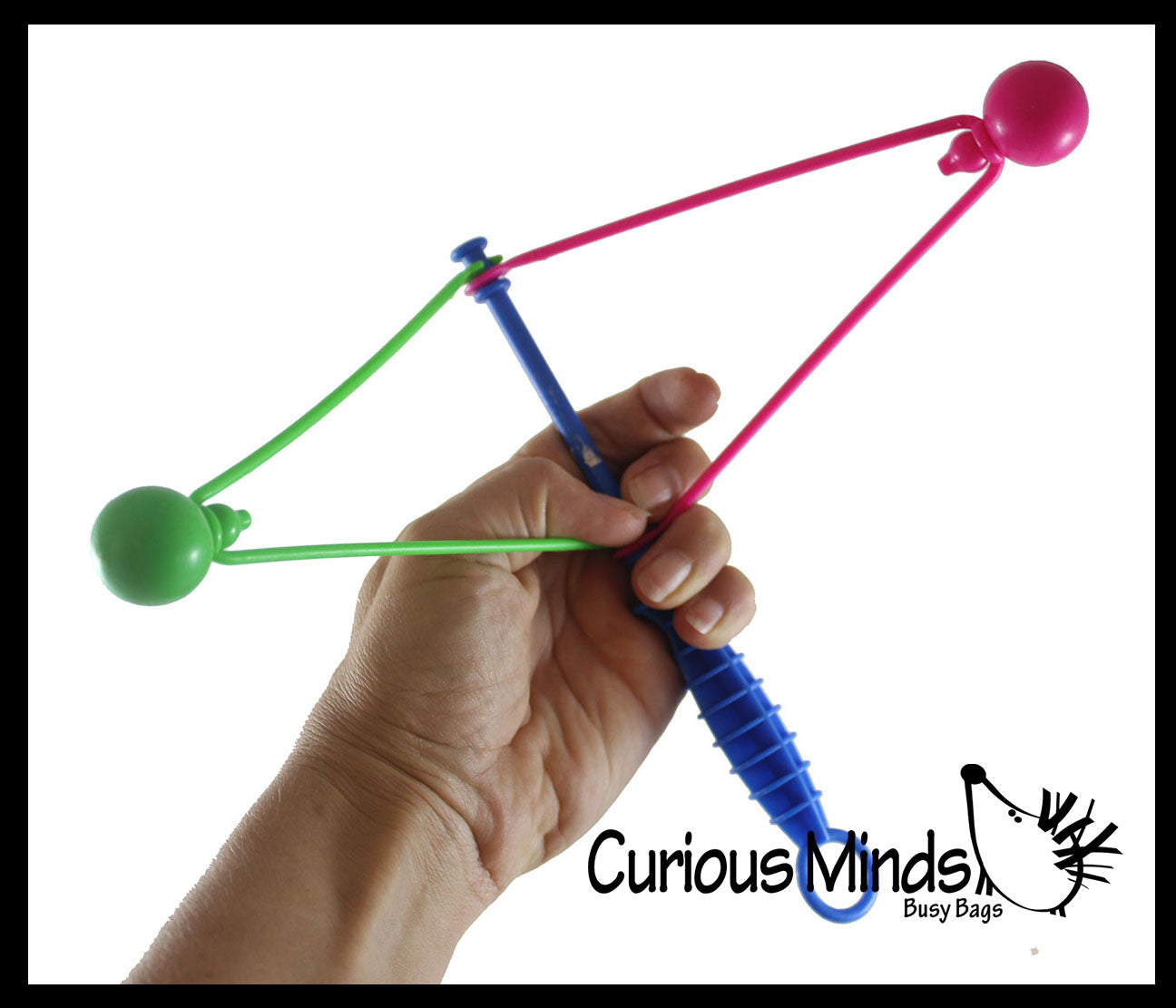 Large Plastic Clacker Noise Maker Clicker Clanker Clank Toy - Fun Classic Novelty Music Party Favor Toy - OT Sensory Tool