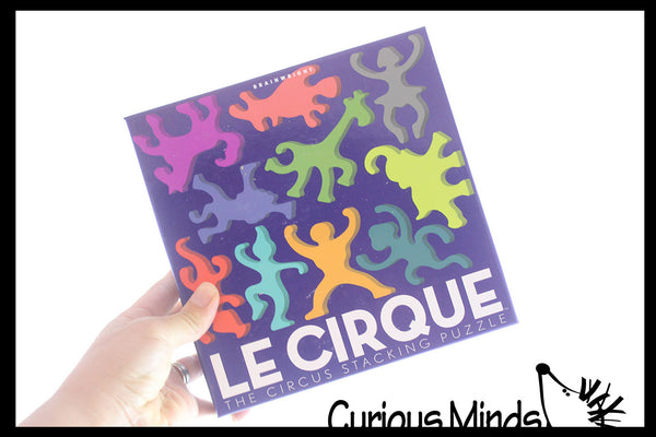 Brainwright Le Cirque Wooden Balancing Stacking Game | Curious