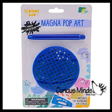Magnet Drawing Board - Draw with Steel BB Balls Magnetic Sketch Doodle Pad - Travel Toy