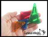 Magna-Tiles® MicroMags - Tiny Travel Sized Magnetic Blocks in Tin