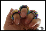 Magnetic Ring Fidgets - 3 Spinning Rings - Trick Fidget
