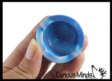 Large 1.75" Marble Dome Poppers - Rubber Pop Up Toy - Pop and Drop - Turn Dome Inside Out & Watch it Fly - Fun Classic Retro Novelty Toy for Birthday Goodie Bags Prizes
