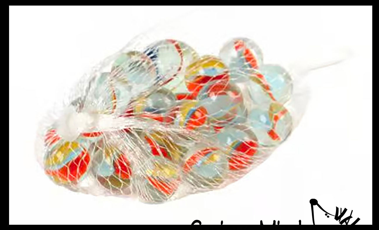 Marbles Game in Net - Fun Classic Toy
