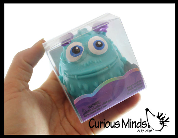 busy monsters Marshmallow Monsters - Sticky Stress Balls - Ultra Soft Kneadable Fidg