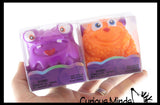 Marshmallow Monsters - Sticky Stress Balls - Ultra Soft Kneadable Fidget Squish Balls - Amazing
