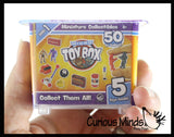 LAST CHANCE - LIMITED STOCK - Mini Toy Box Blind Bag Series 1 - Mystery Surprise Small Tiny Toy Replica - Worlds Smallest Item