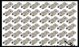 Cute Grey Harbor Seal Plush Stuffed Animals- Adorable Mini Plushie Stuffie